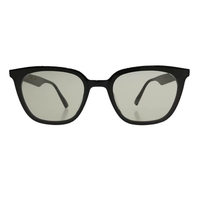 Gentle Monster ジェントルモンスター サングラス LILIT 01 リリット ウェリントン ブラックフレーム サングラス アイウェア ブラック系 63□17-149【中古】