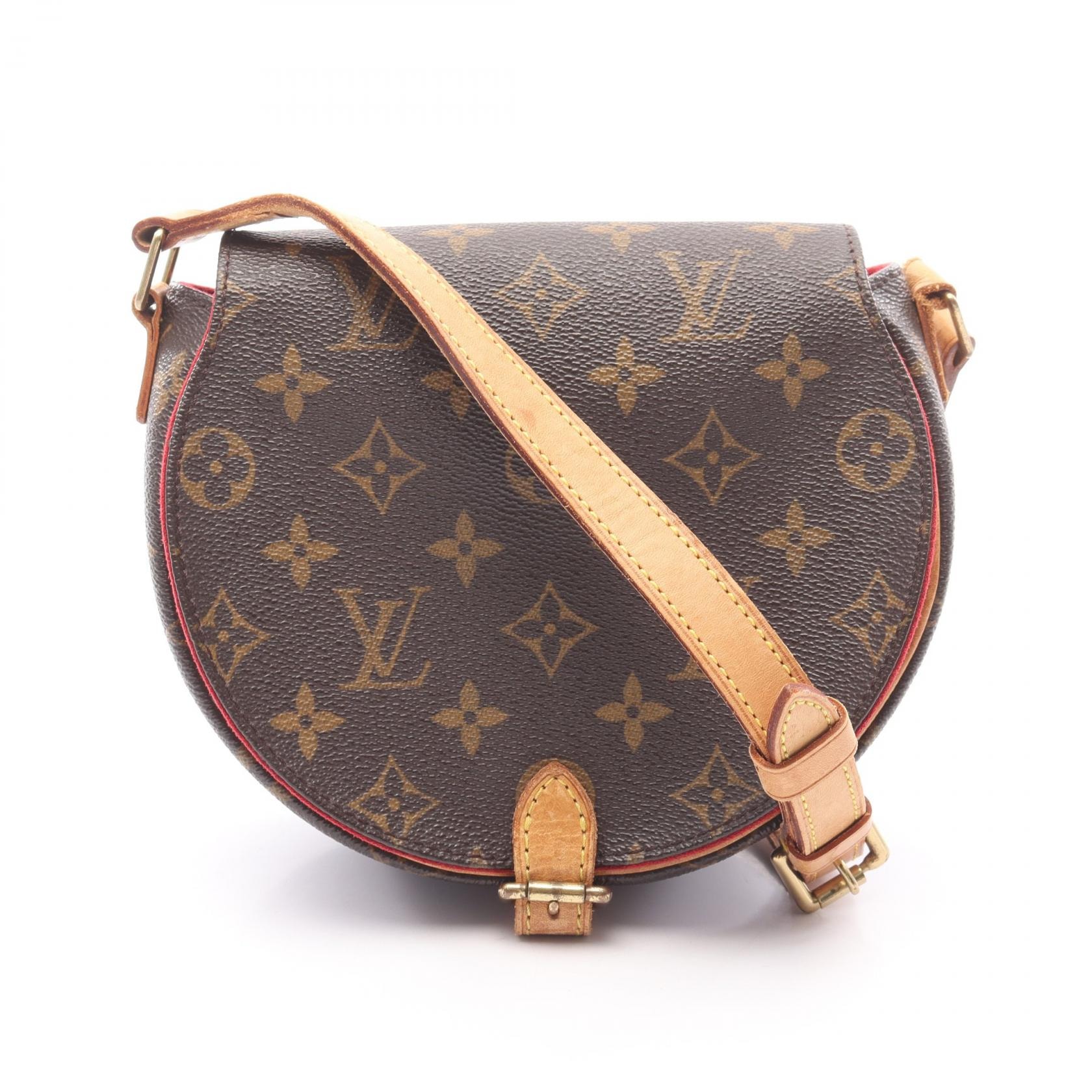 ルイ・ヴィトン LOUIS VUITTON タンブラン ショルダーバッグ バッグ PVCコーティングキャンバス レザー モノグラム レディース ブラウン系 M51179 【中古】