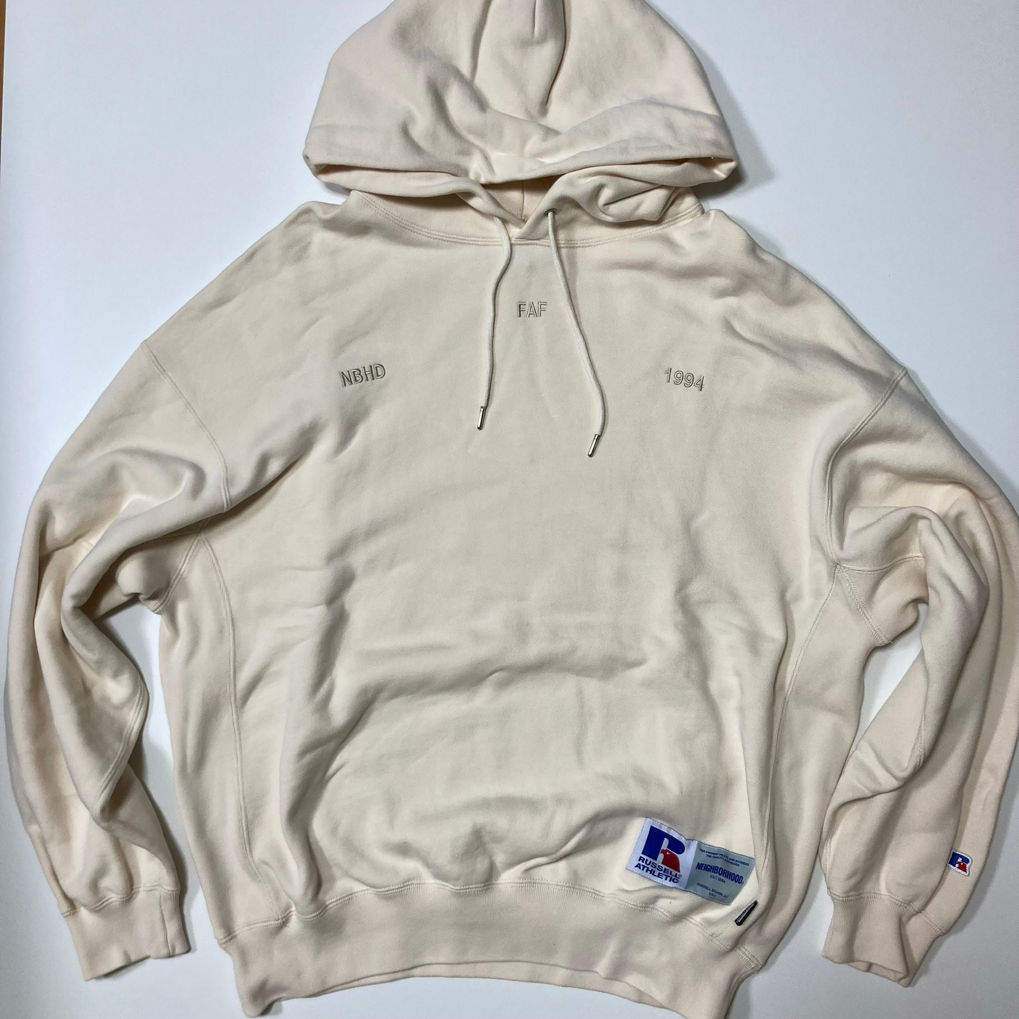 NEIGHBORHOOD RUSSELL / C-HOODED . LS "Natural"