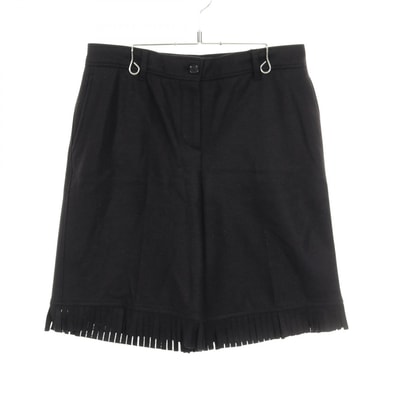 バーバリー BURBERRY ハーフ パンツ 衣料品 ボトムス ウール レディース ブラック系 【中古】