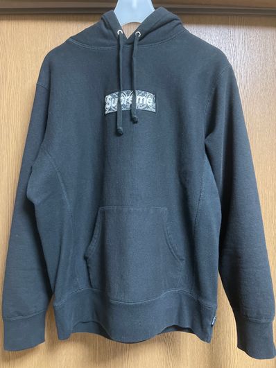 Supreme Bandana Box Logo Hooded Sweatshirt "Black"