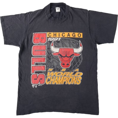 古着 90年代 リー Lee NBA CHICAGOBULLS シカゴブルズ スポーツプリントTシャツ USA製 メンズL相当 ヴィンテージ/eaa630921