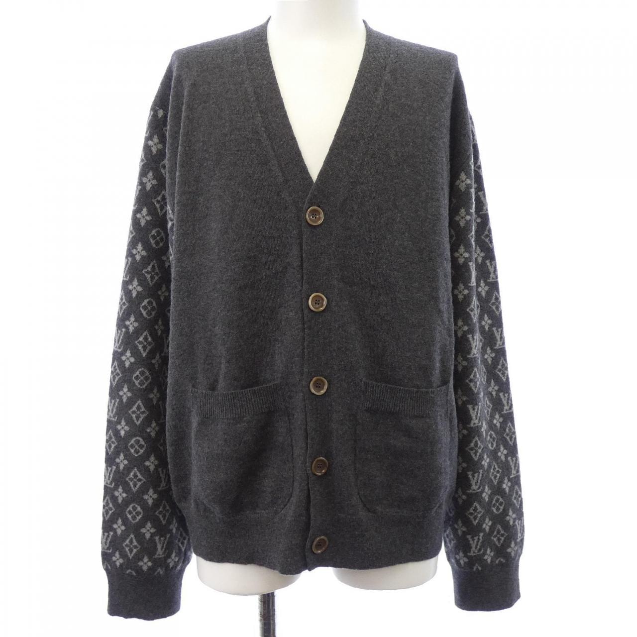 ルイヴィトン LOUIS VUITTON モノグラムミックス カシミヤカーディガン HON43WR93 カーディガン