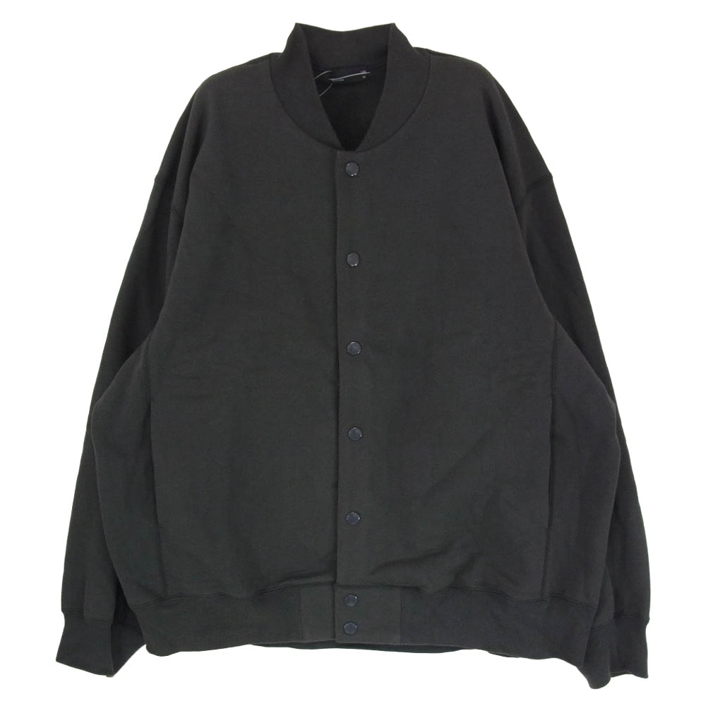 LAD MUSICIAN ラッドミュージシャン ジャケット 2223-601 スウェット ブルゾン ジャケット チャコール系 44【中古】