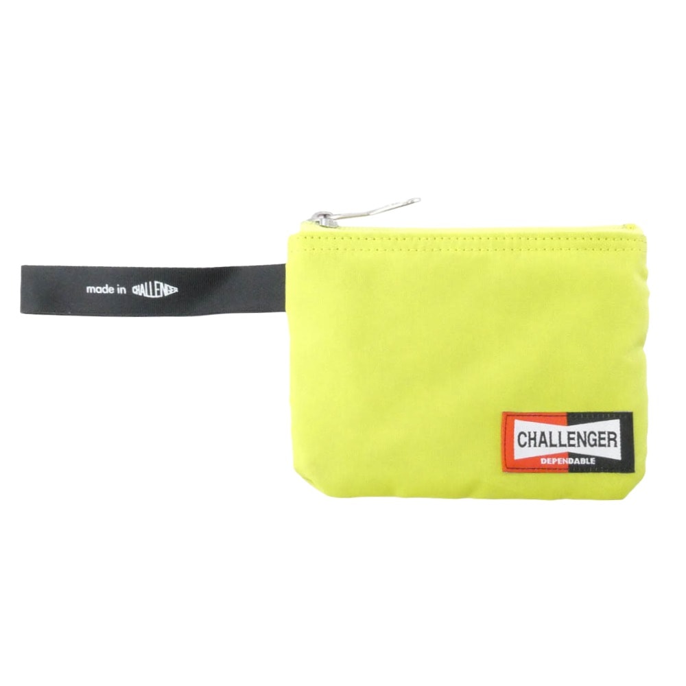 CHALLENGER チャレンジャー 財布 渋谷旗艦店限定 カスタムバッグサービス made in challenger MIC ポーチ ウオレット M 財布 イエロー系【中古】