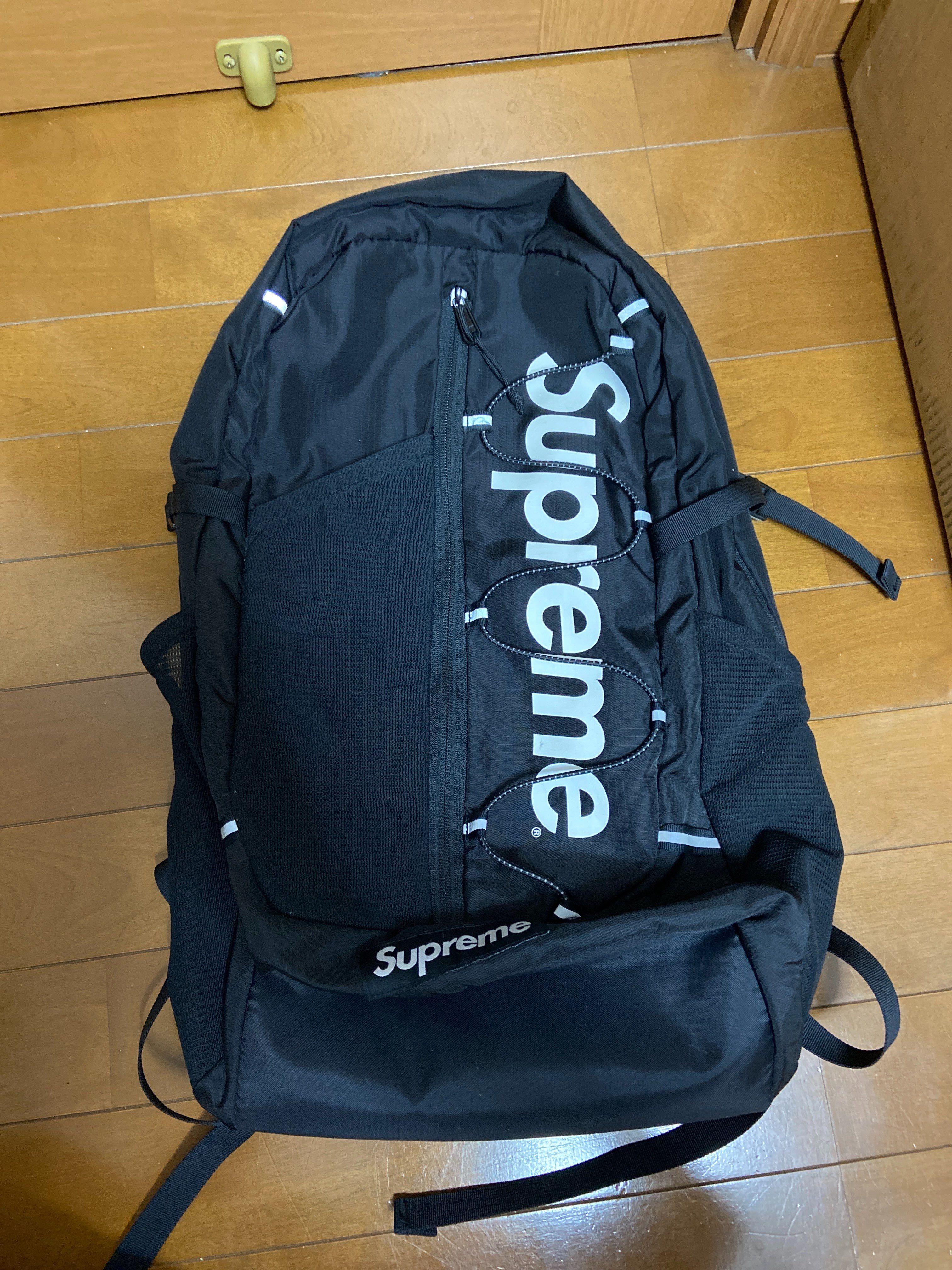 Supreme 2017SS Backpack "Black"