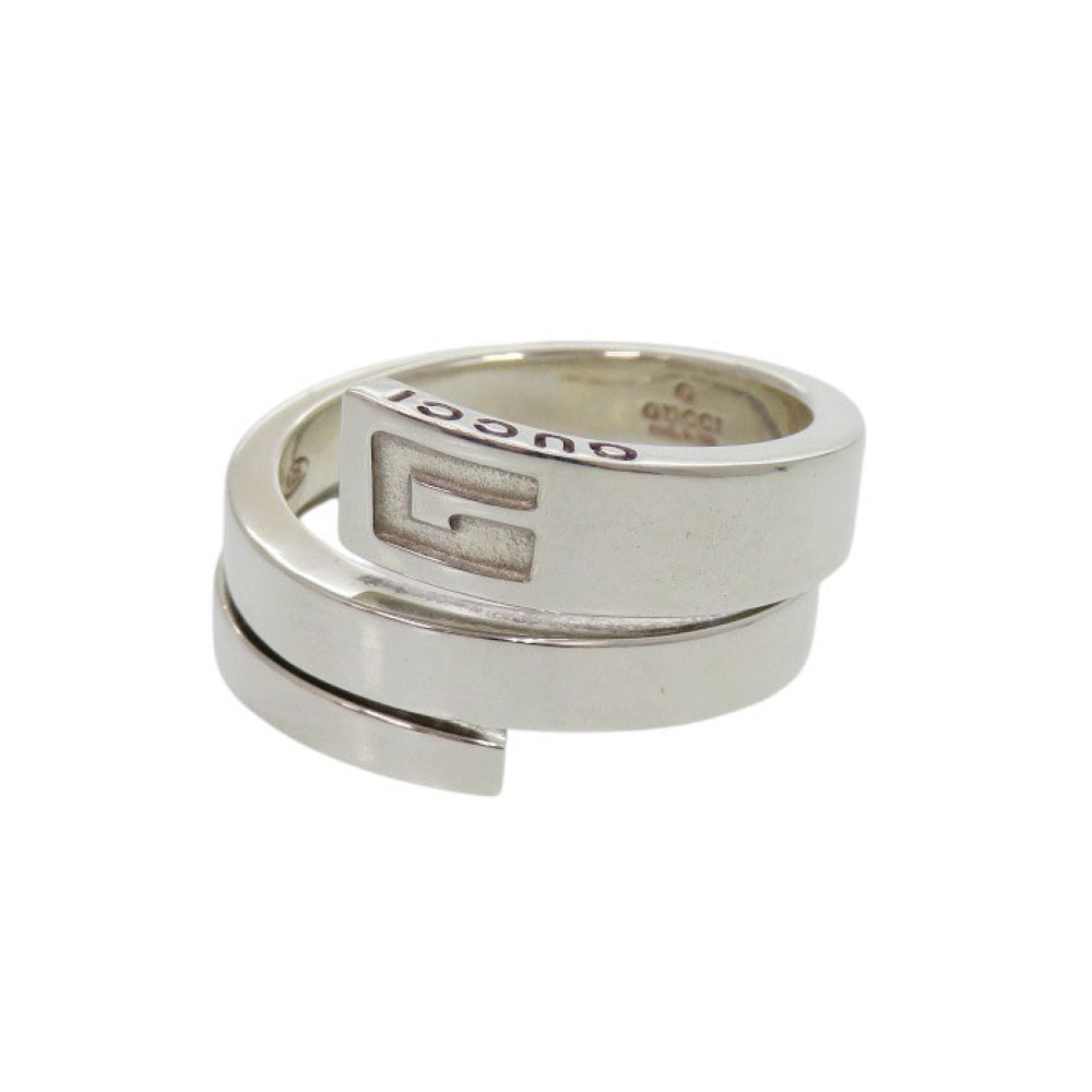 グッチ スパイラル スネーク リング シルバー925 シル