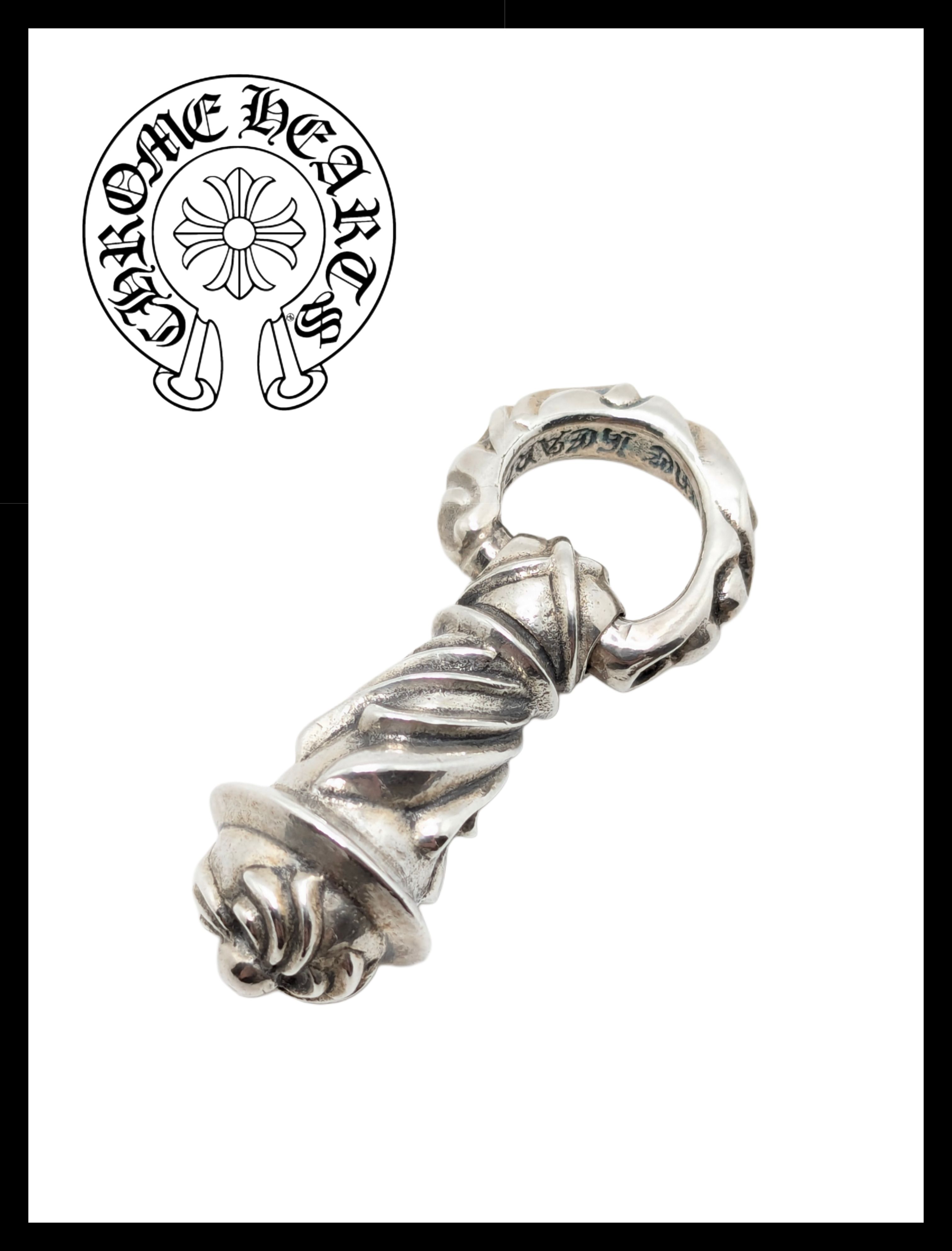 CHROME HEARTSクロムハーツ カンパナ チョーカーペンダント シルバー