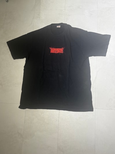 Supreme Ralph Steadman Box Logo Tee "Black"