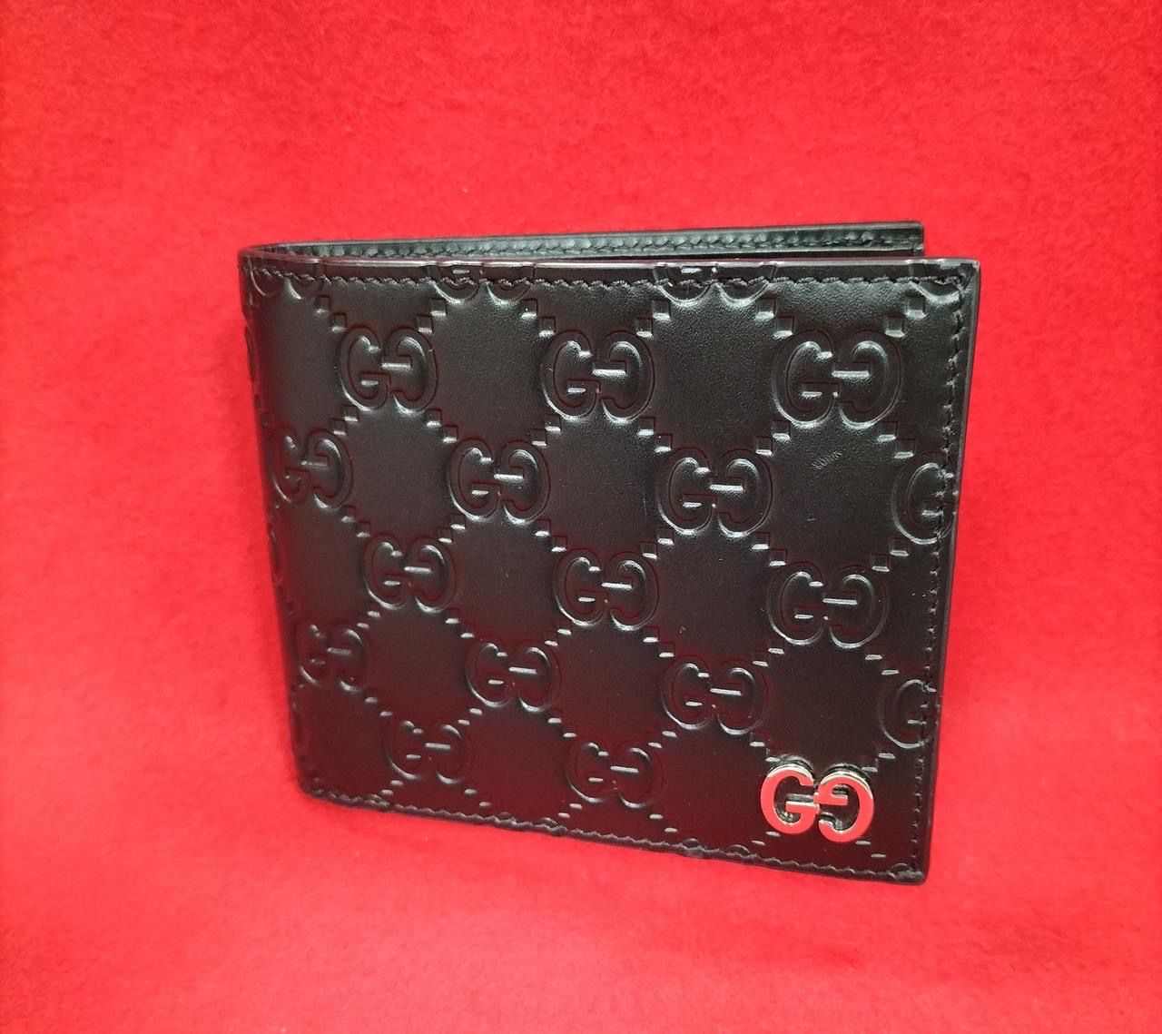 GUCCI Signature Coin Wallet "Black"