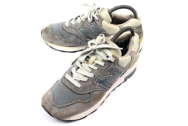 USA製★new balance★M1400【24.0/レディース/グレー】ローカットスニーカー/スエード×メッシュ×レザー/ニューバランス◆J-189