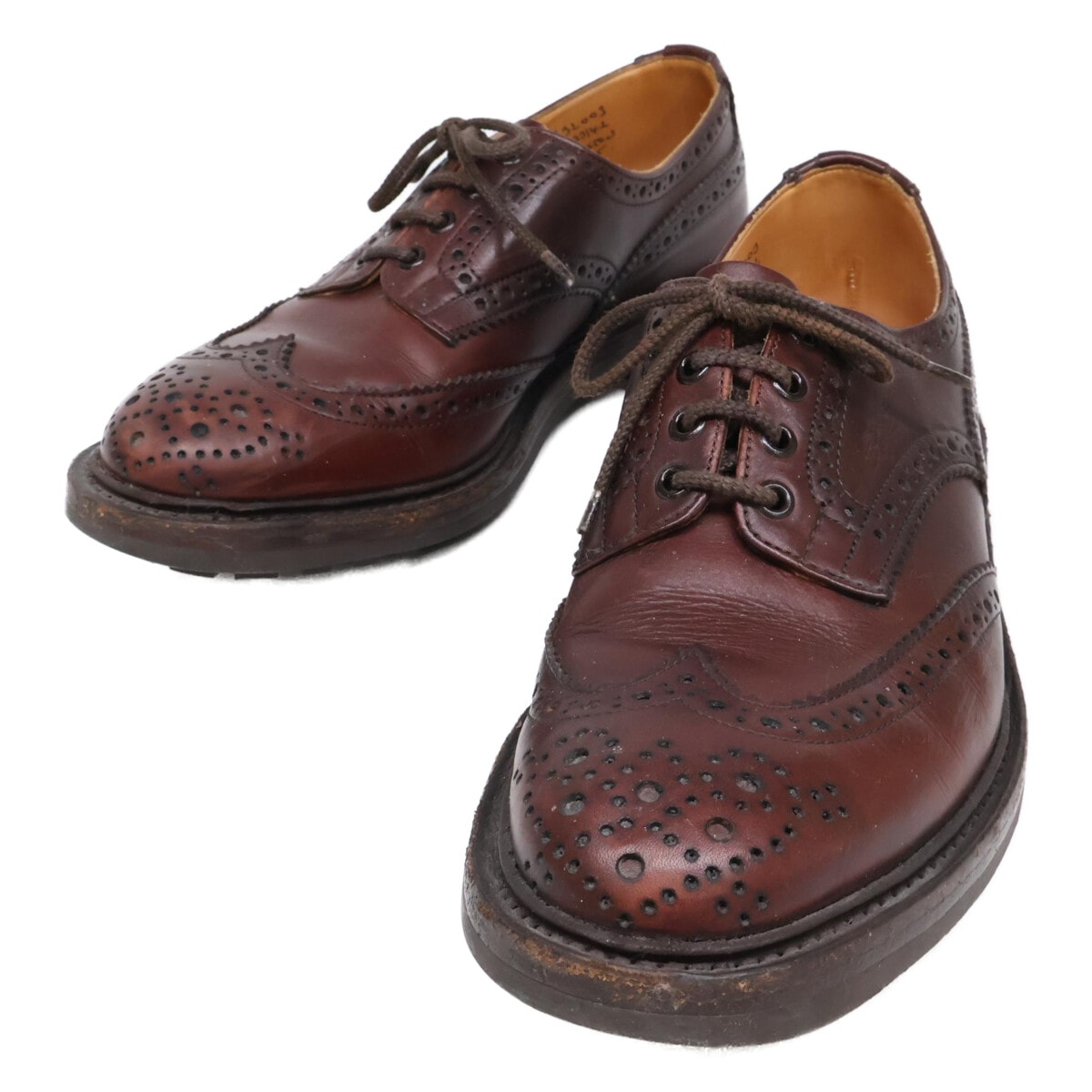 トリッカーズ M5633 BOURTONバートン ウィングチップ シューズ 9.5