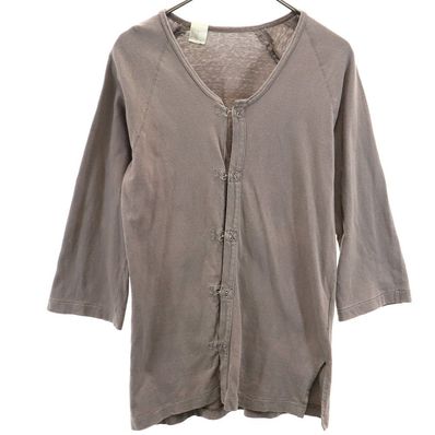 N.HOOLYWOOD 7分袖 コットン カーディガン