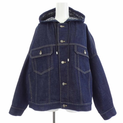 クリスチャンディオール CHRISTIAN DIOR オーバーサイズジャケット ディオール オブリーク 442V34A3161 デニムジャケット