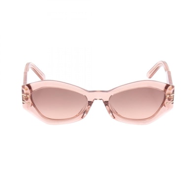 ディオール Dior DiorSignature サングラス 衣料品 プラスチック レディース ピンク系 【中古】