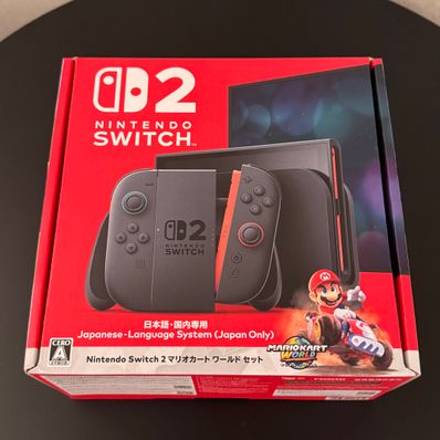 Nintendo Switch 2 Japanese Language System (Japan Only) Mario Kart World Set