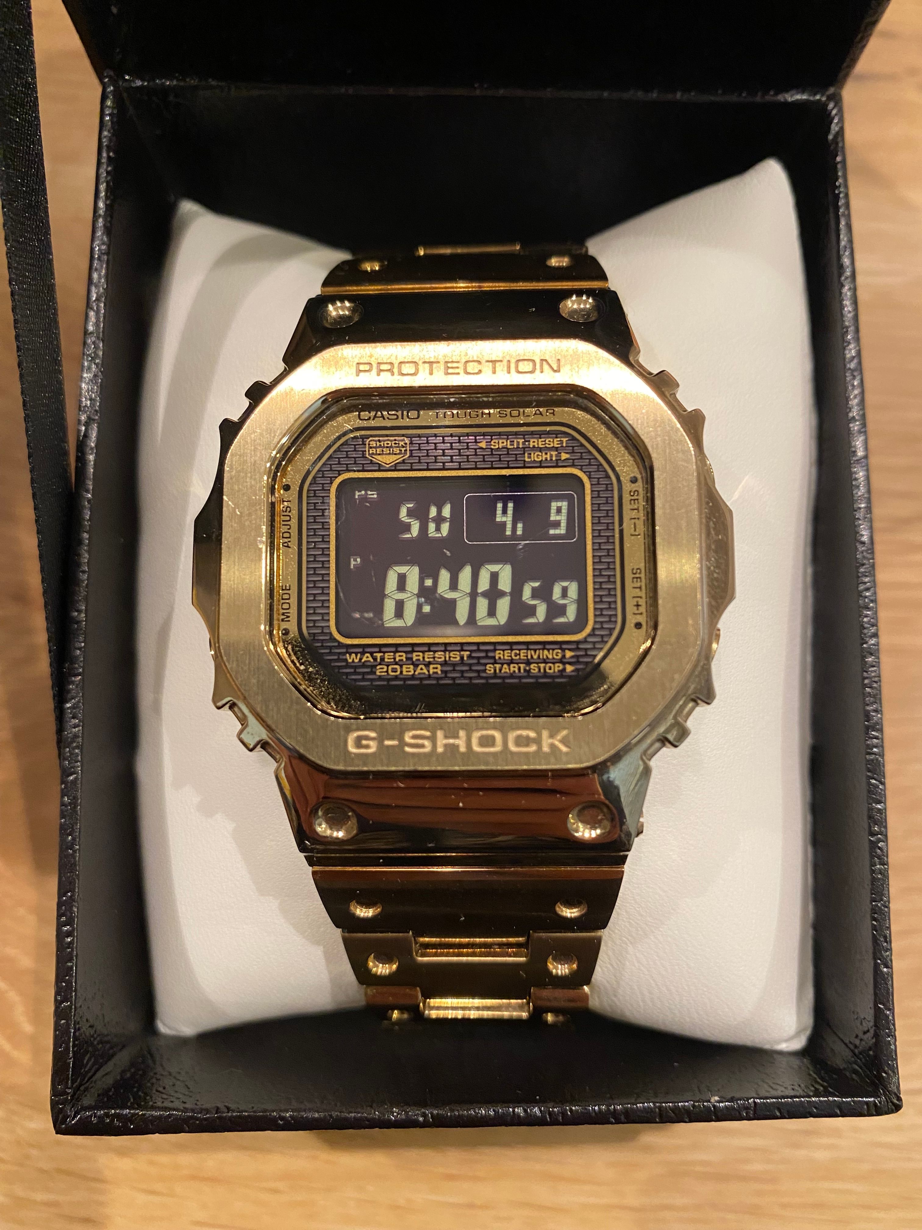 Casio G-Shock GMW-B5000GD-9 - 44mm in Stainless Steel