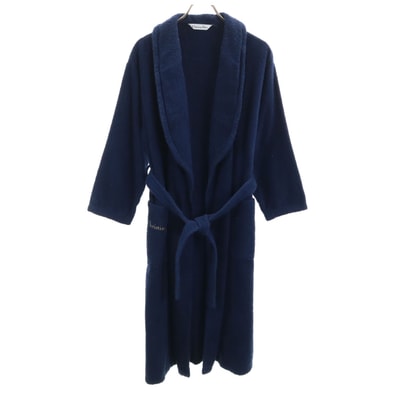 Christian Dior クリスチャンディオール 90s オールド バスローブ M ネイビー