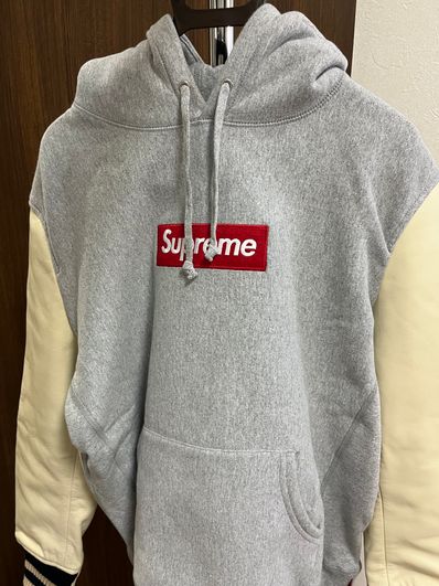 Supreme / JUNYA WATANABE COMME des GARÇONS MAN Box Logo Hoodie Customize "Grey"