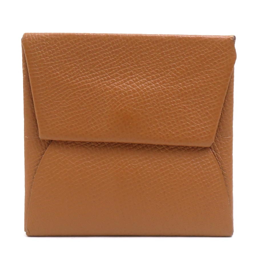 エルメス HERMES コインケース バスティア ヴォーエプソン ゴールド ユニセックス【中古】 r11322a