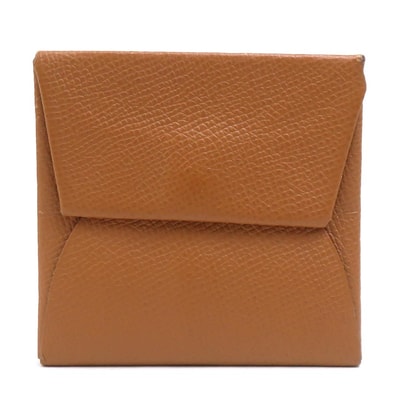 エルメス HERMES コインケース バスティア ヴォーエプソン ゴールド ユニセックス【中古】 r11322a