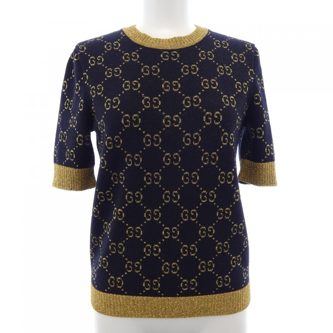 グッチ GUCCI GGコットンラメ ファブリックトップス 526759-X9W83 ニット