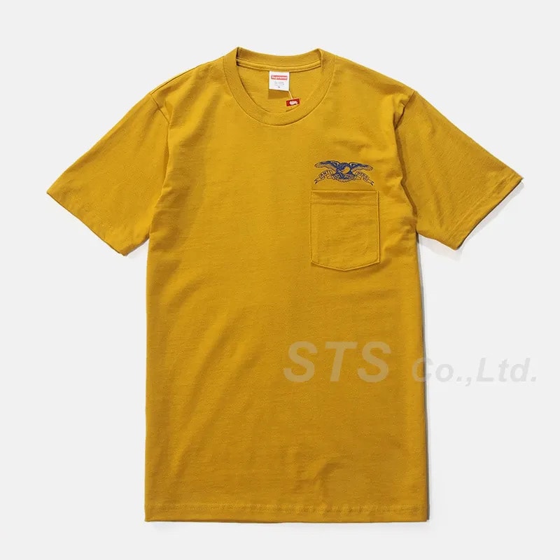 supreme antihero eagle pocket tee 野村周平着用