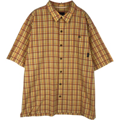 古着 00年代 パタゴニア Patagonia 52999S8 シアサッカー 半袖 チェックシャツ ボックスシャツ メンズL相当/eaa632788