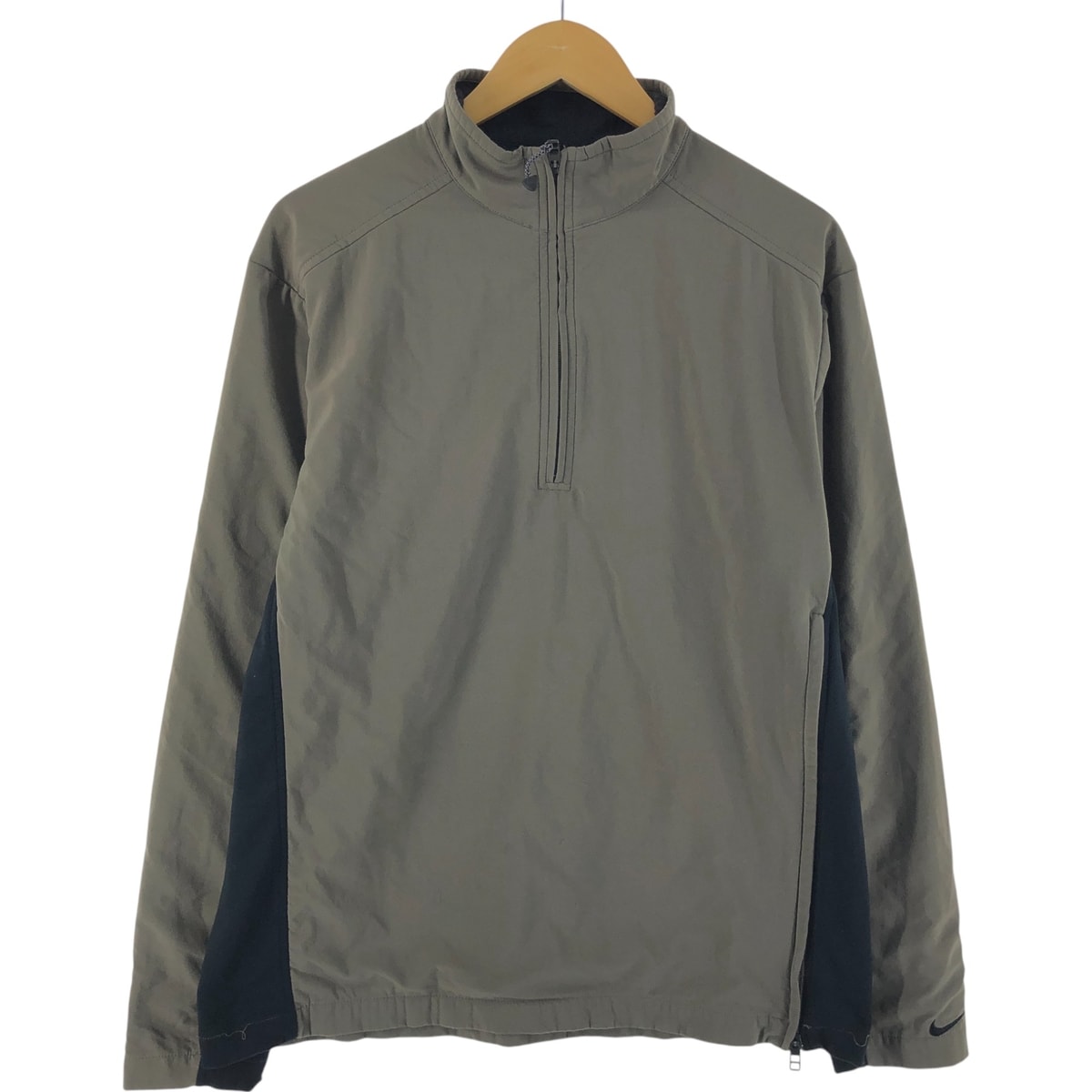 古着 ナイキ NIKE GOLF ゴルフ ハーフジップ ウォームアッププルオーバー メンズL相当/eaa538833