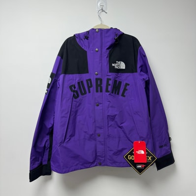 Supreme x The North Face Arc Logo Mountain Parka "Purple"