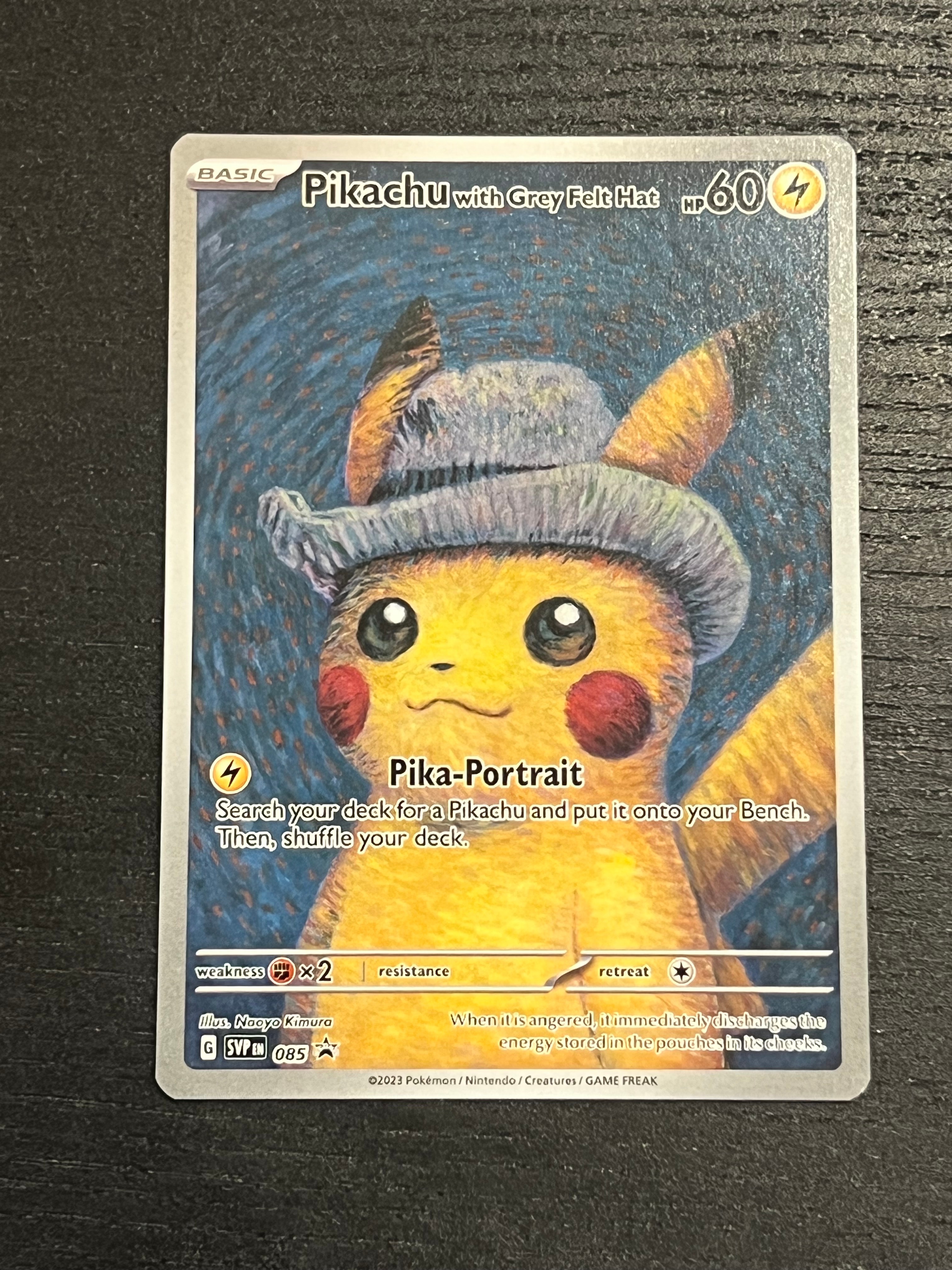 PSA10】ピカチュウ : プロモ [SVP EN 085](「ゴッホ展