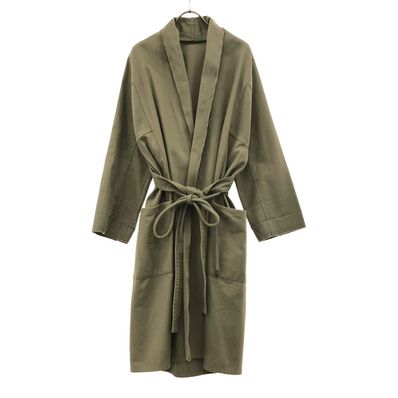 Adam et Rope' フリンジ ロング ガウンコート