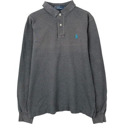 古着 ラルフローレン Ralph Lauren POLO by Ralph Lauren 長袖 ポロシャツ メンズS相当/eaa667604