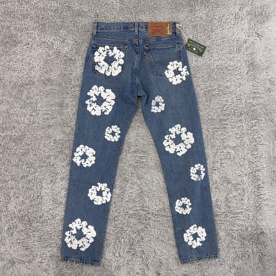 LEVI'S x Denim Tears The Cotton Wreath Jean "Light Wash"