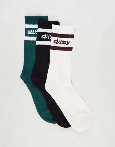 【新品未使用】海外限定! STUSSY 靴下3足 セット ソックス