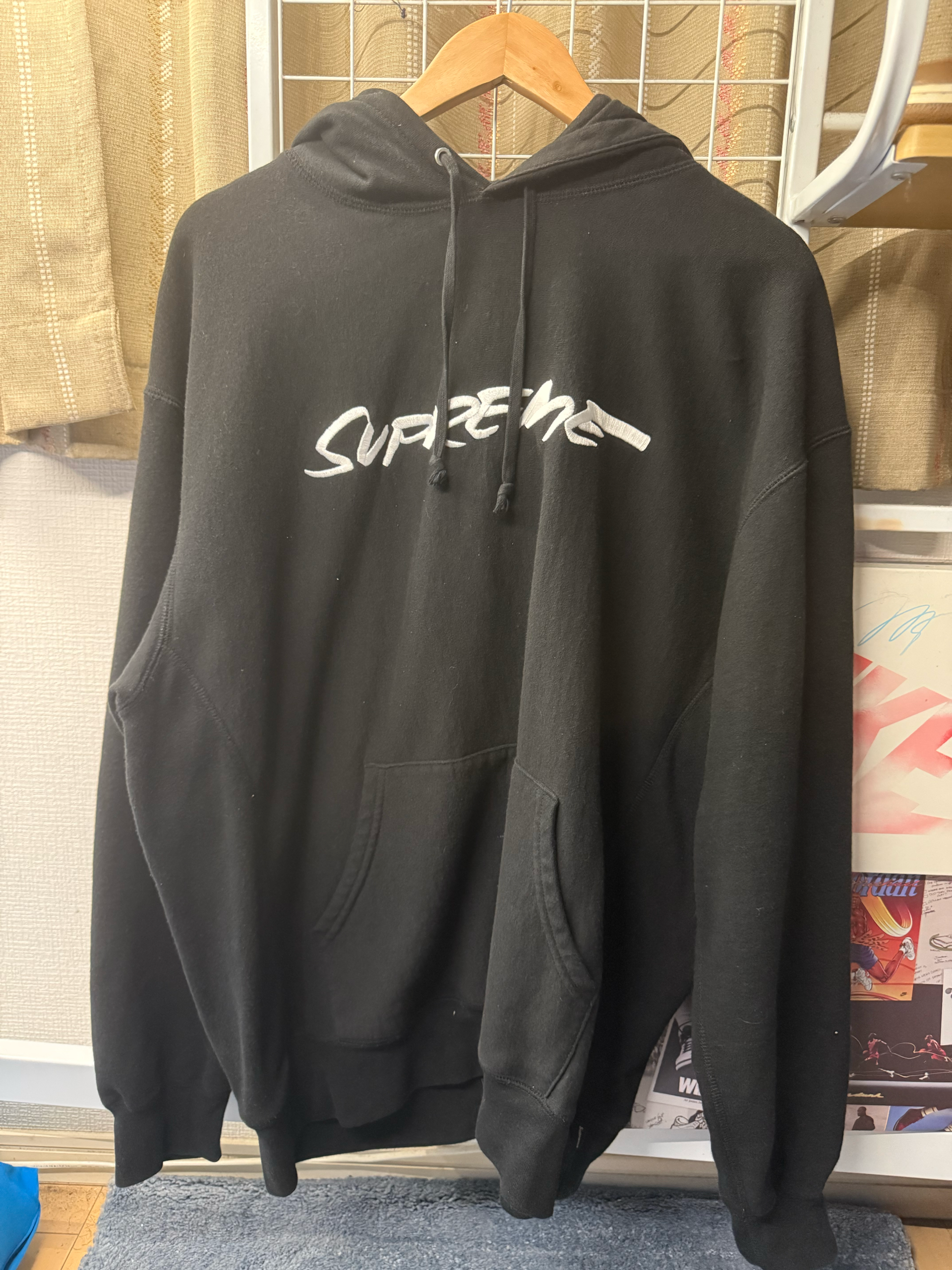 Supreme Futura Hooded Sweatshirt "Black"