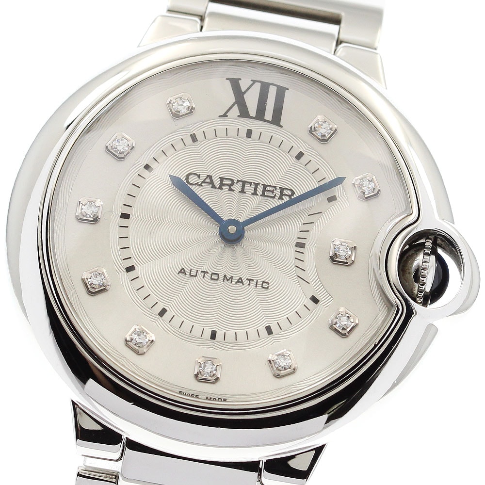 ☆良品 カルティエ バロンブルー 36mm WE902075 ボーイズ 【中古】