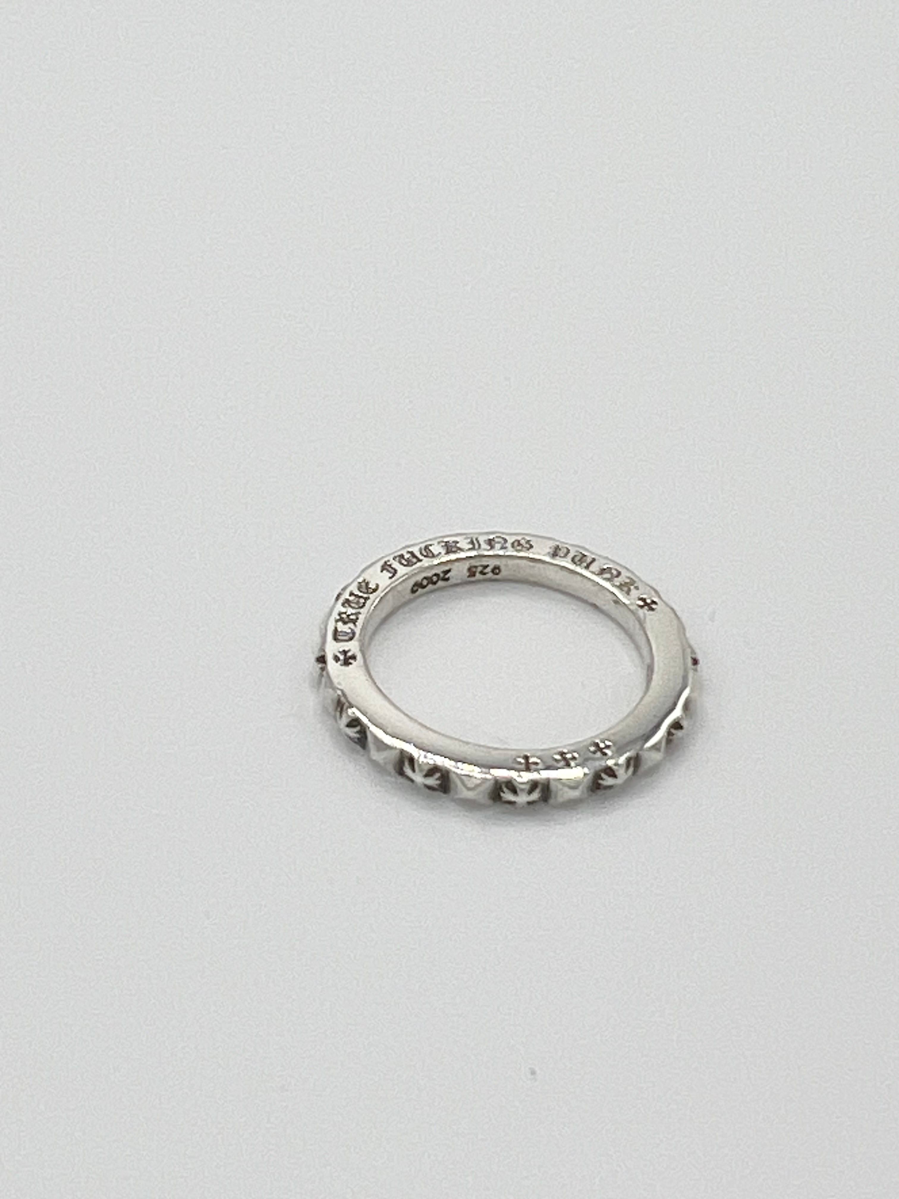 Chrome Hearts True Fucking Punk Ring / Plus Punk "Silver"