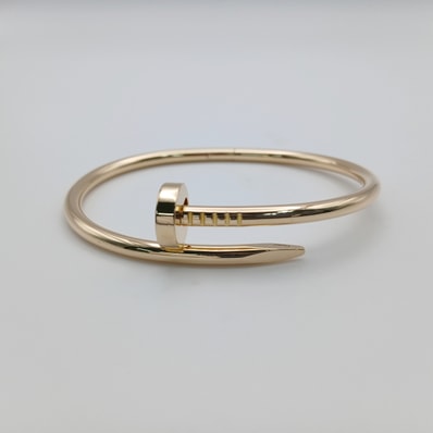 CARTIER カルティエ ジュストアンクル クラシックモデル 750YG 17 バングル B6048200 K18イエローゴールド イエローゴールド レディース【中古】