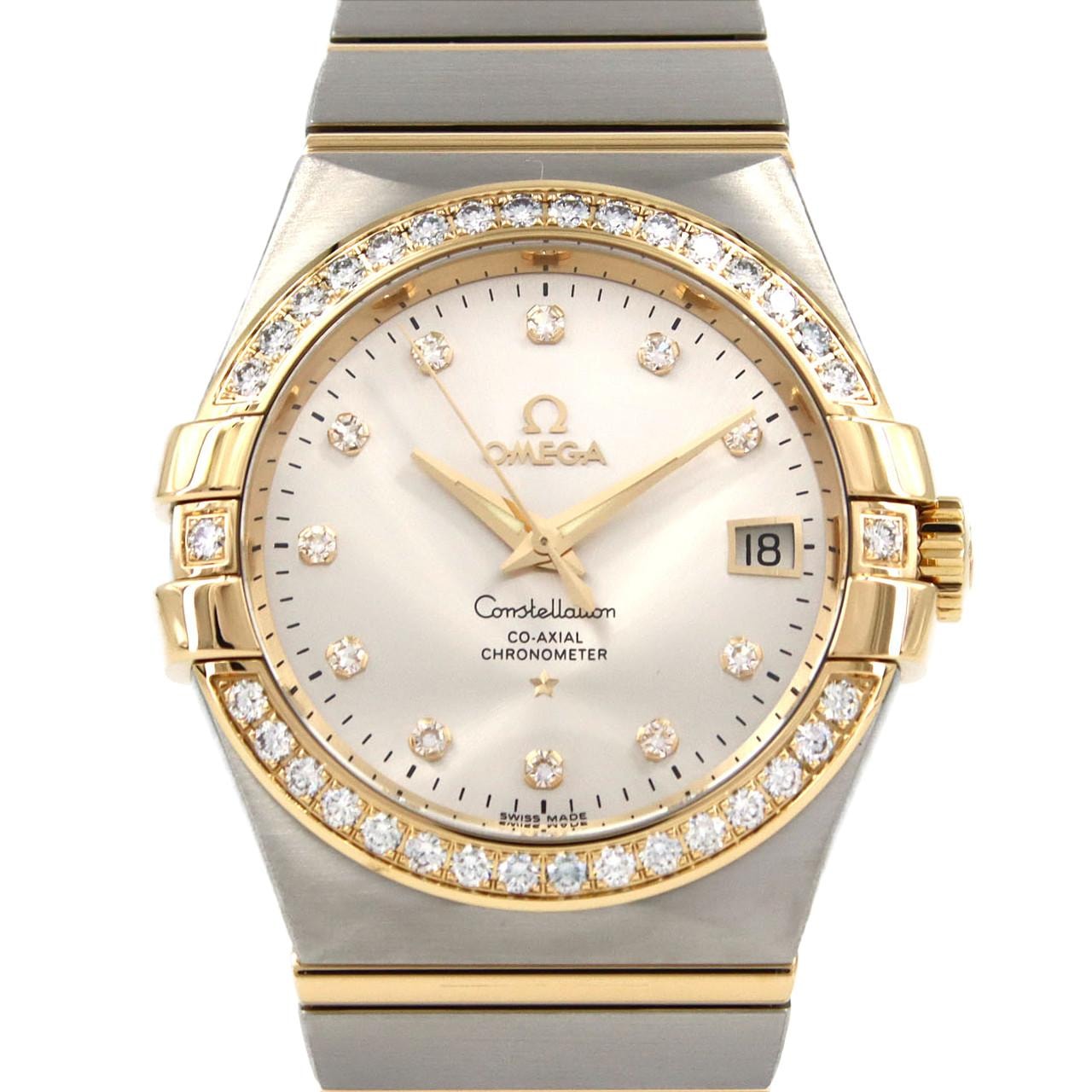 【新品】オメガ コンステレーション YGコンビ/D・11P 123.25.35.20.52.002 SSxYG 自動巻