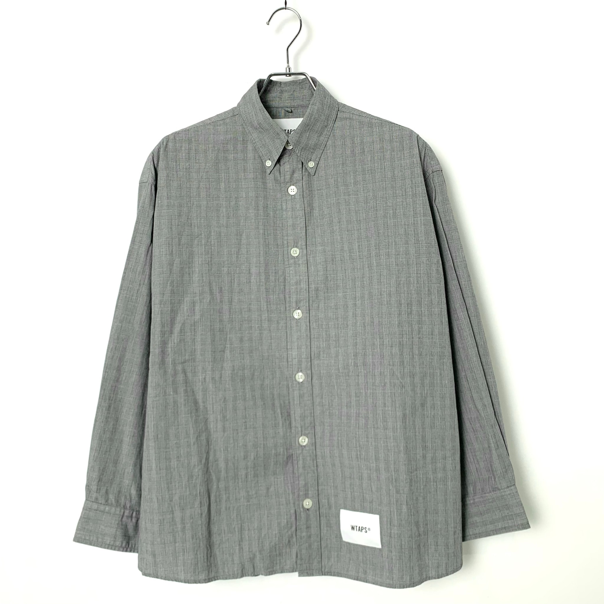 WTAPS 23aw BD 02 BROADCLOTH TEXTILE PROTE grey