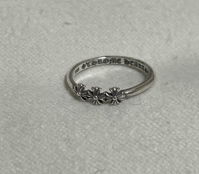 Chrome Hearts Bubblegum 3 CH Plus Ring "Silver"