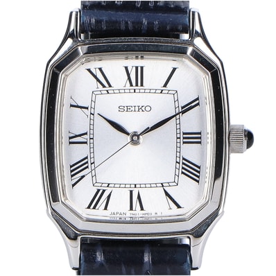 セイコー UNITED ARROWS ユナイテッドアローズ別注 【美品】7N01-HAD0 スクエア レザー クオーツ