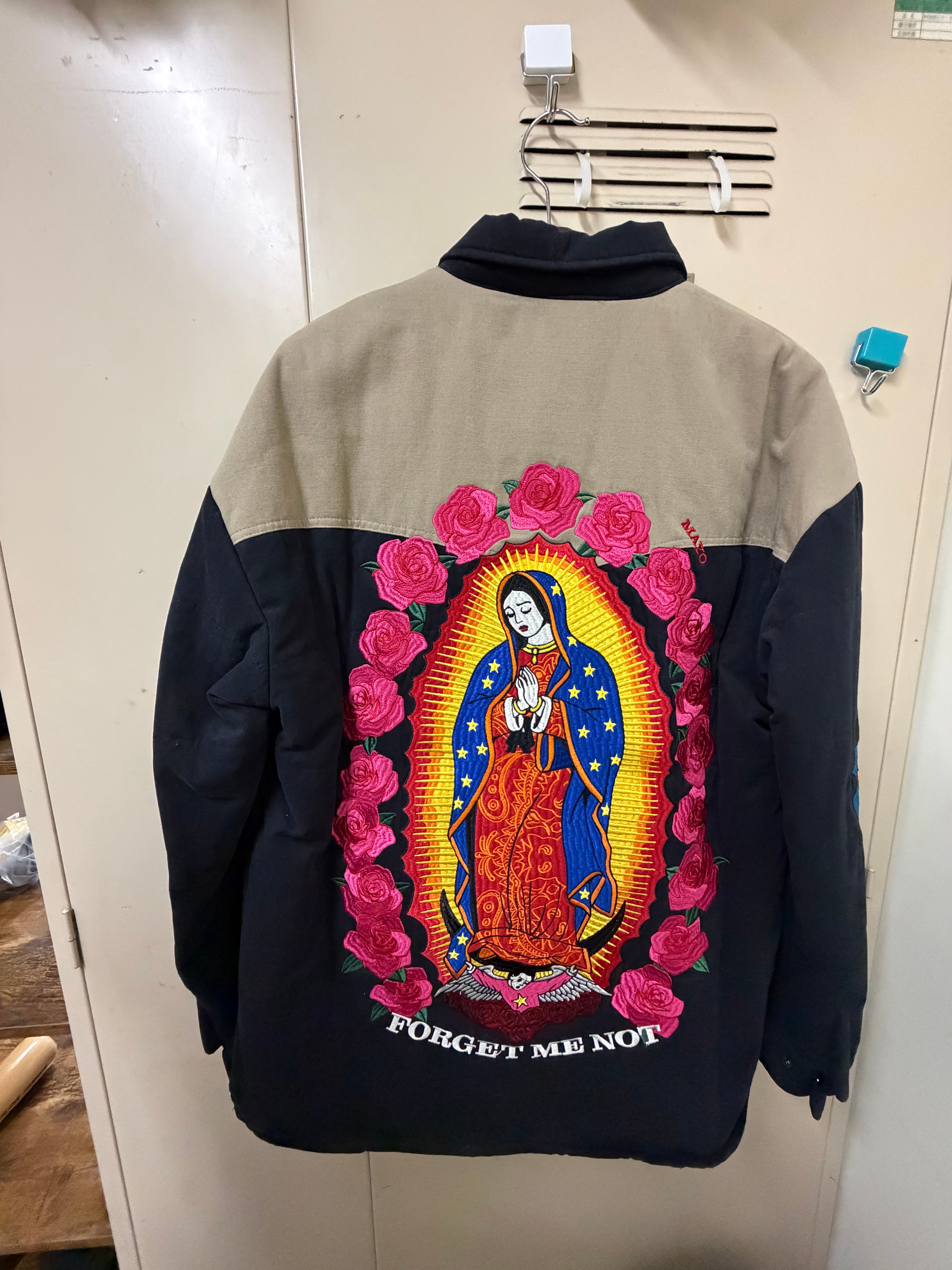 MAYO Embroidery Maria Shirt Jacket "Black"