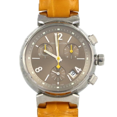 ルイヴィトン タンブールクロノ Q1322 SS クォーツ