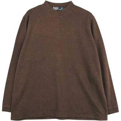 古着 ラルフローレン Ralph Lauren POLO by Ralph Lauren ハイネック ロングTシャツ ロンT メンズL相当/eaa632448