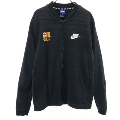 NIKE ナイキ バルセロナ ジップジャケット M グレー系 FCB
