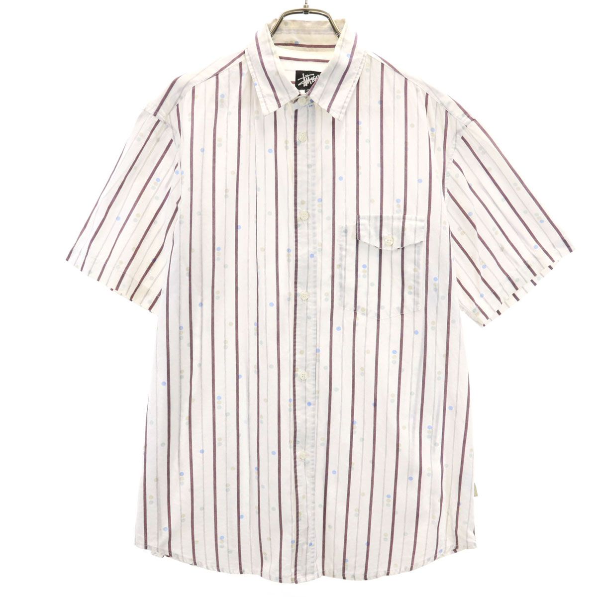 STUSSY 半袖 コットンシャツ