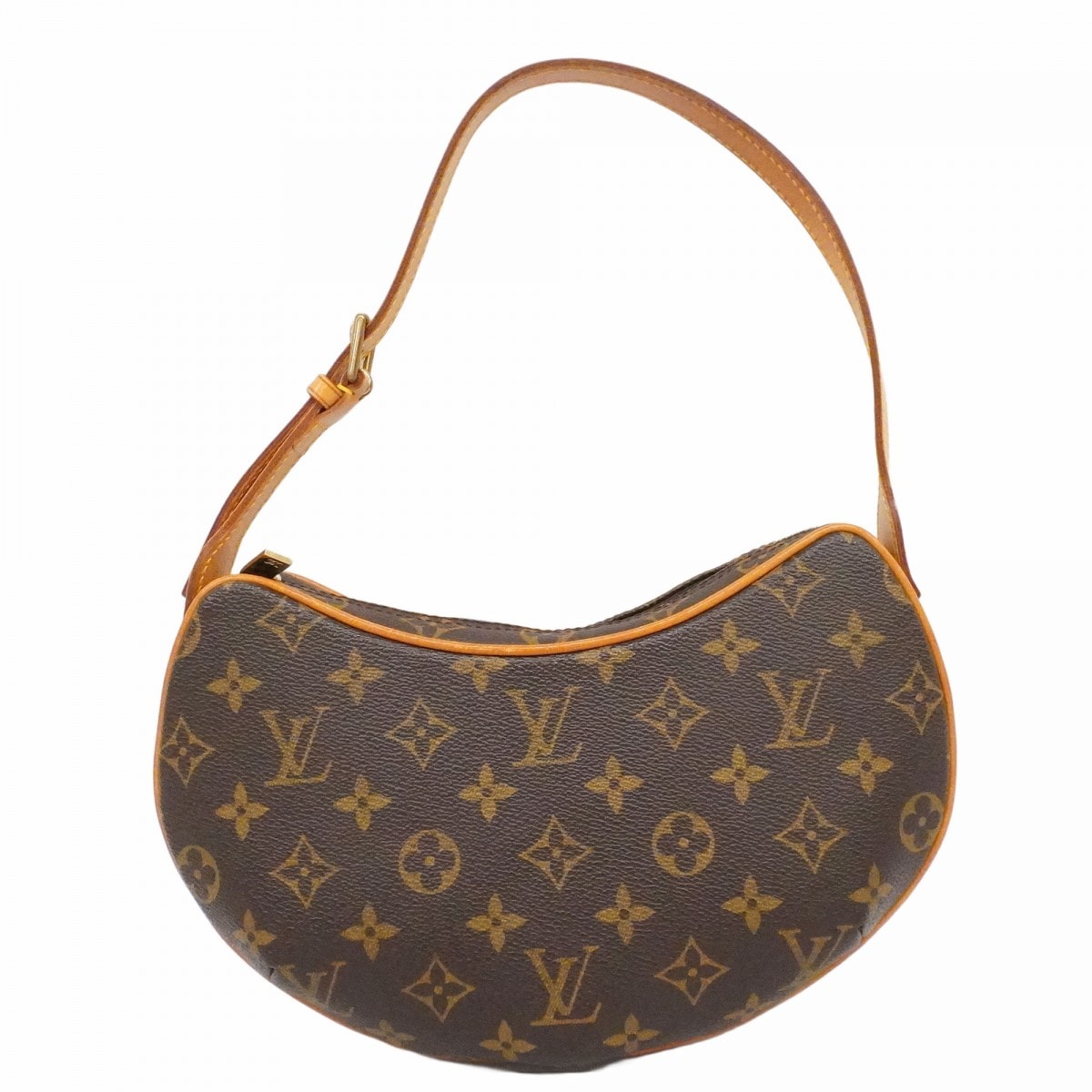 ★最終価格【6cc3728】ルイヴィトン ハンドバッグ モノグラム ポシェットクロワッサン M51510 ブラウン【中古】レディース