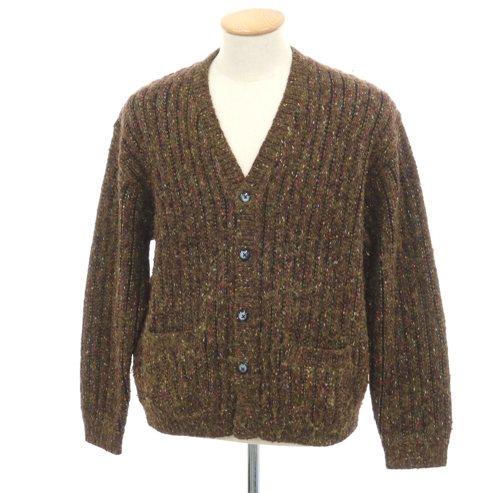 【中古】シュプリーム Supreme 2024年春夏 Confetti Cardigan カーディガン ブラウン系xマルチカラー【サイズS】【メンズ】